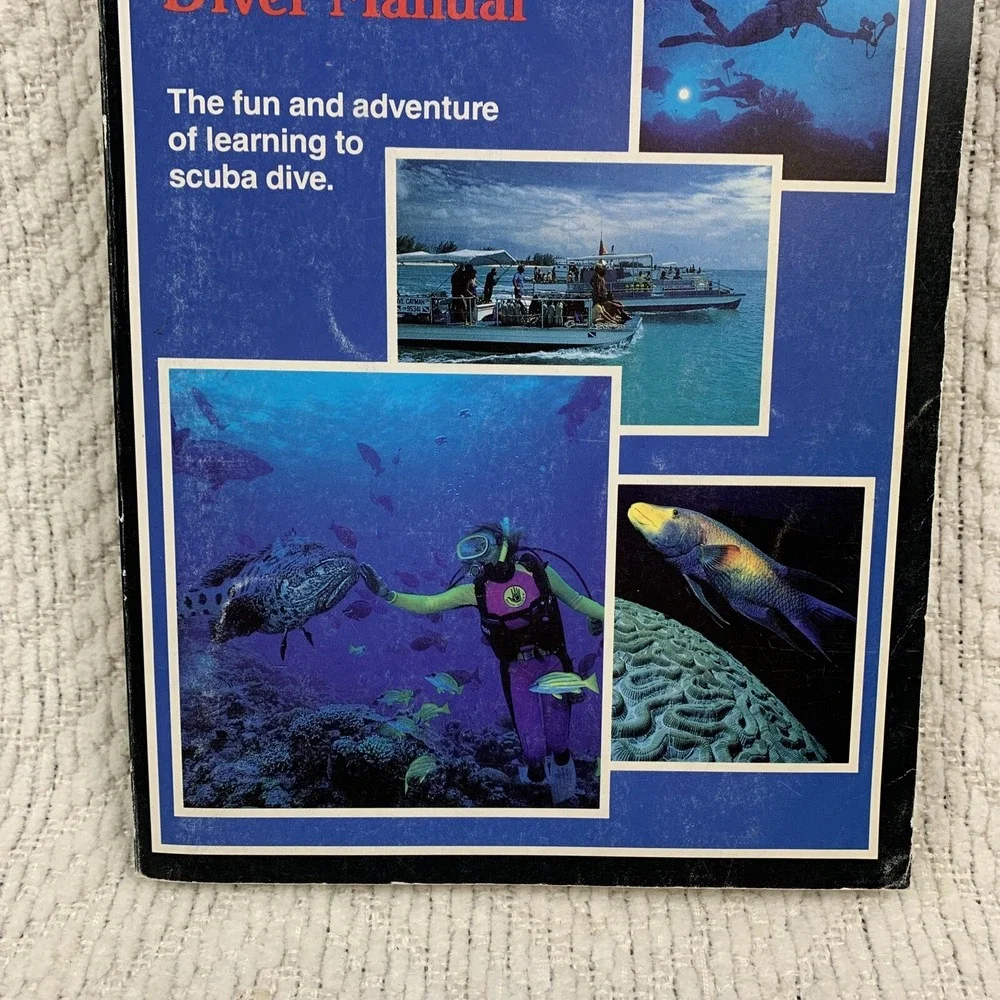 PADI Open Water Diver Manual (1990 S.C. Book) Fun and Adventure of Scuba Diving‎